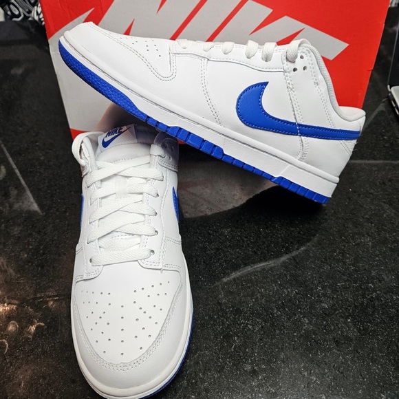 Dunk Low 'White Hyper Royal' sz various - Picture 4 of 11